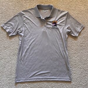 ProRodeo Hall of Fame Gray Polo Shirt